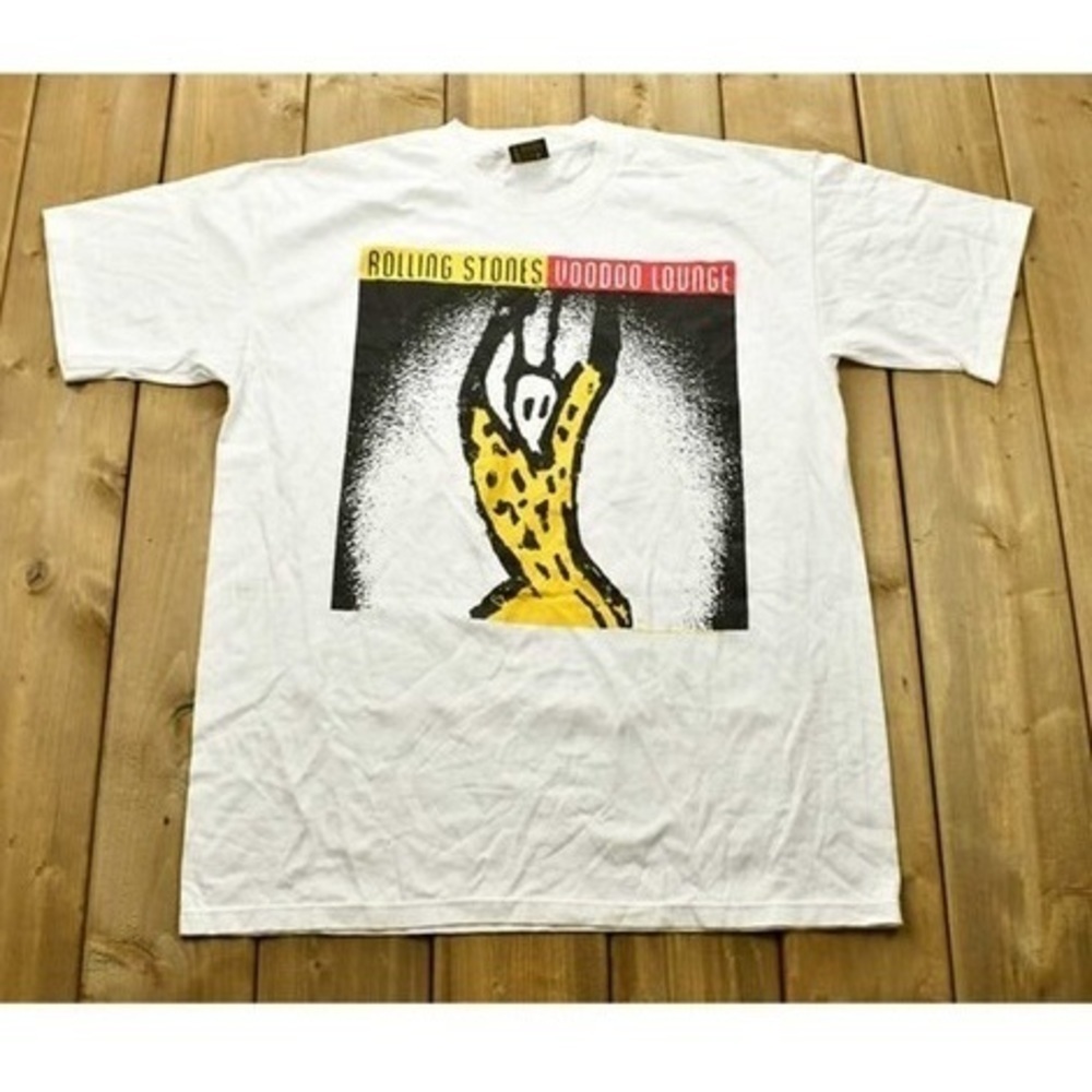 Vintage 1994 Rolling Stones Voodoo Lounge Tour Band Tshirt